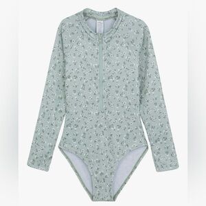 Gottex Kids Green Floral One Piece Swimsuit